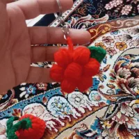 گلهای بافتنی تزئینی