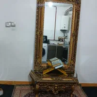 اینه کنسول چوبی