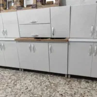 کابینت اماده حاضری بالا و پایین گاز هود و سینک