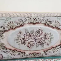 باسلام شش عدد پشتی فرش سالم بعلت کمبودجا