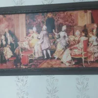 عکس زیبای رنگ وروغن قدیمی فرانسوی