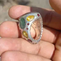 انگشتر جواهراتی سید عباس ضابطی زمرد