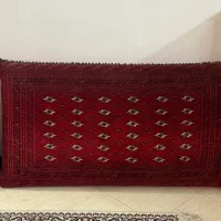 پشتی دستباف ترکمن اصلِ راز و جرگلان