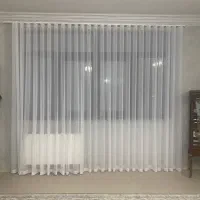 پرده حریر دوخت مینیمال
