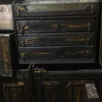 کمد چوبی|جاکفشی، کمد، دراور|تبریز, |دیوار