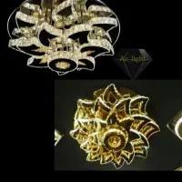 لوستر الماس.مدلهای کهکشانی سقفی کد.۳۸۸۹. AC light