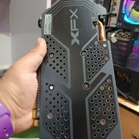 کارت گرافیک rx 580 خانگی. در خد به همراه جعبه