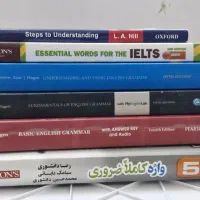 ۶ جلد کتاب انگلیسی(ایلتس، کنکور)