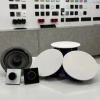 سیستم صوتی/ انواع اسپیکرهای سقفی و آمپلیفایر
