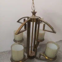 لوستر 4 شاخه کاملا سالم
