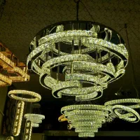 لوستر کریستالی هوشمند