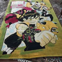 گلیم فرش ۶متری و 50متر موکت قهوای