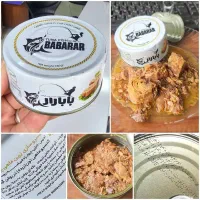 تن ماهی بابارار180 گرمی زرده