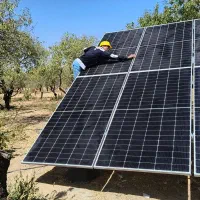 نصب سیستم خورشیدی با باطری لیتیوم