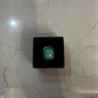 انگشتر نقره سنگ فیروزه دست ساز
