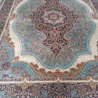 فرش کارکرده در حدنو/دوتخته ۱۲متری۷۰۰شانه/فرش مشهد/