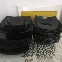 ظروف مشکی ۴ کوش اصلی