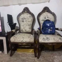 مبل تمام چوب ۷نفره سلطنتی