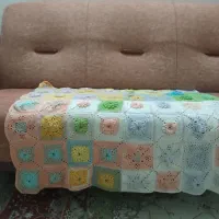 فروش دستبافت پتو و رومیزی