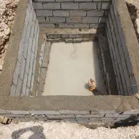 چاه کن حفاری چاه فاضلاب  تخریب کار در بوشهر