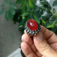 انگشتر عقیق یمنی قدیمی