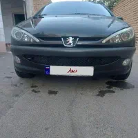 پژو ۲۰۶  اس دی مشکی تی یو فایو دستی ۹۲