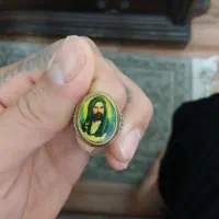 انگشتر نقره مردانه شمایل مولا