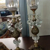 جفت شمعدان برنز