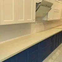 کابینت آشپزخانه طرح کاج پیش ساخته نئوکلاسیک