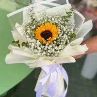 دسته گل تک شاخه اقتصادی