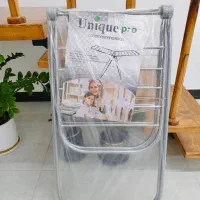 رخت آویز و سطل و فرچه نو نو