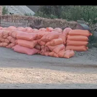 جمع کردن .و کیسه کردن کاه وعلوفه دام در مشهد وحومه