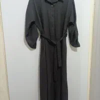 مانتو بلند دکمه دار سایز ۱
