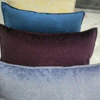 روبالشی دورو مخمل درجه یک