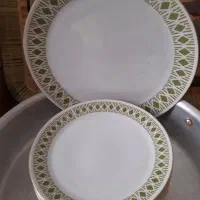 ظروف روسی ِآلمانی گلسرخی مسعود بلور صورتی لاله