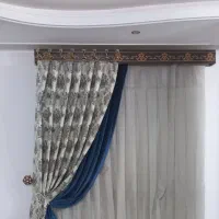 پرده و  کناره و کتیبه