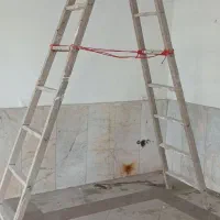 نردبان چوبی نقاشی 8پله