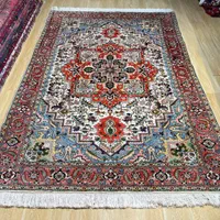 فرش ۶ متری ایلیاتی هریس کف کرم