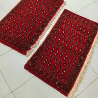 یک جفت پادری دستبافت ترکمن قدیمی سنتی