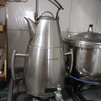 دو عدد قوری کتری سماوری