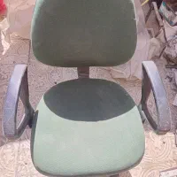 صندلی اداری چرخ دار سالم