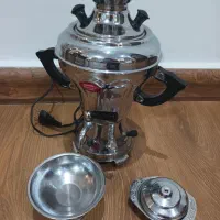 سماور برنجی برقی آنتیک