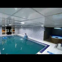 ویلا۳خواب فولگیم باجکوزی استخر بزرگ آبگرم و بازدید