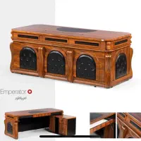 مبل/مبلمان رویال کمجا کویین کانترنور/میز‌شرکتی