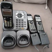 تلفن بی‌سیم Panasonic KX-TG9341 اصل ژاپن ۳ گوشی