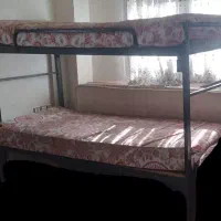 تخت دو طبقه اهنی ۶تومن بدون تشک