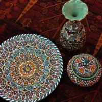 ظروف سفالی نقطه کاری