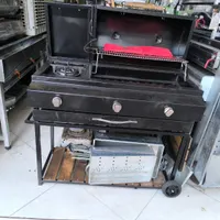 منقل گازی استیل35*80کباب پز سیخ|اجاق گاز و لوازم برقی پخت‌وپز|مشهد, عامل|دیوار