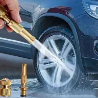 کارواش و آب پاش برنجی 3حالته/خودت ماشین کارواش کن