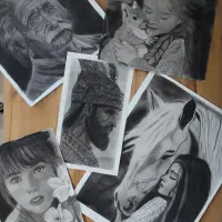 سفارش نقاشی سیاه قلم